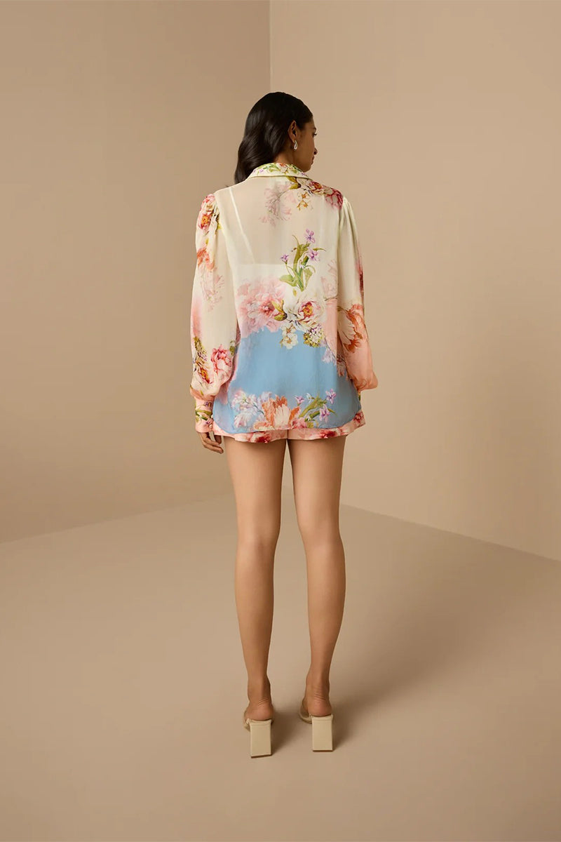 Shirt Slip Pink-blue
