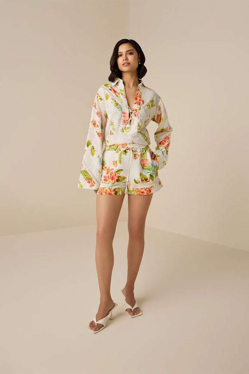 Shorts Ivory Multi