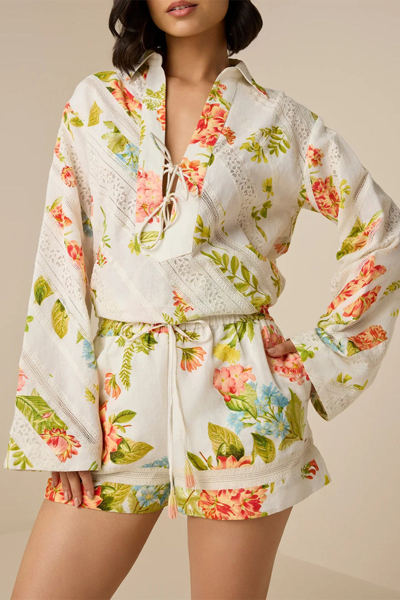 Shorts Ivory Multi