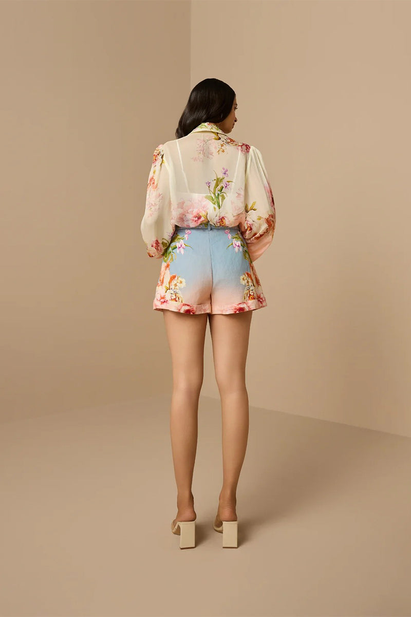 Shorts Belt Pink-Blue