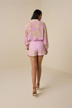Shorts Belt Lilac