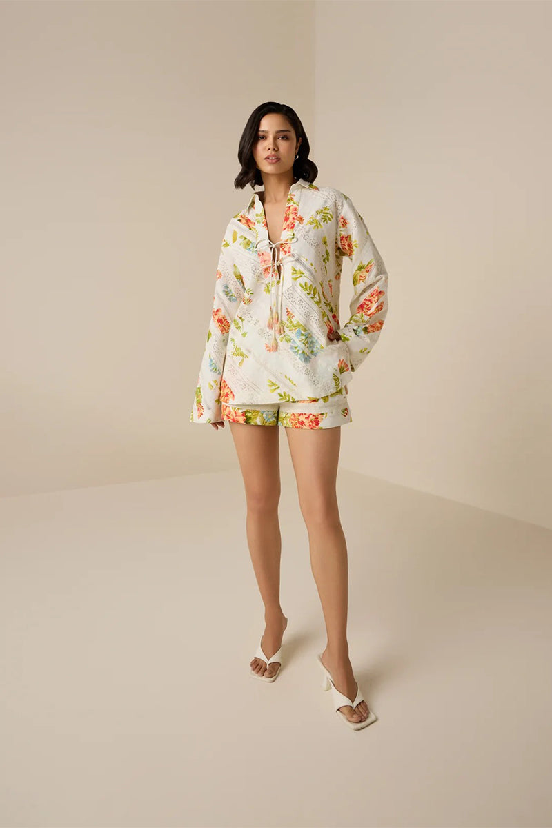 Tunic Ivory Multi