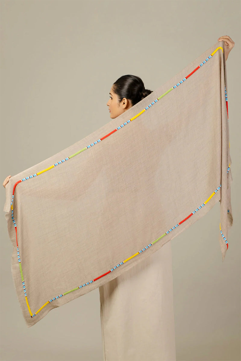 SHAWL BEIGE