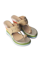 Pastel Multicolour  Wedge Heels