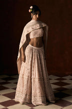 Lehenga Blouse Dupatta  Pink