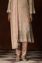 Kurta Dupatta Pant Salmon