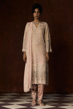 Kurta Dupatta Pant Salmon