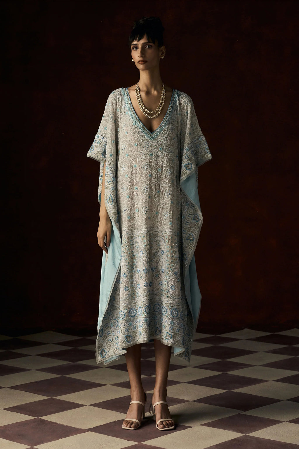 Kaftan Pant Powder Blue