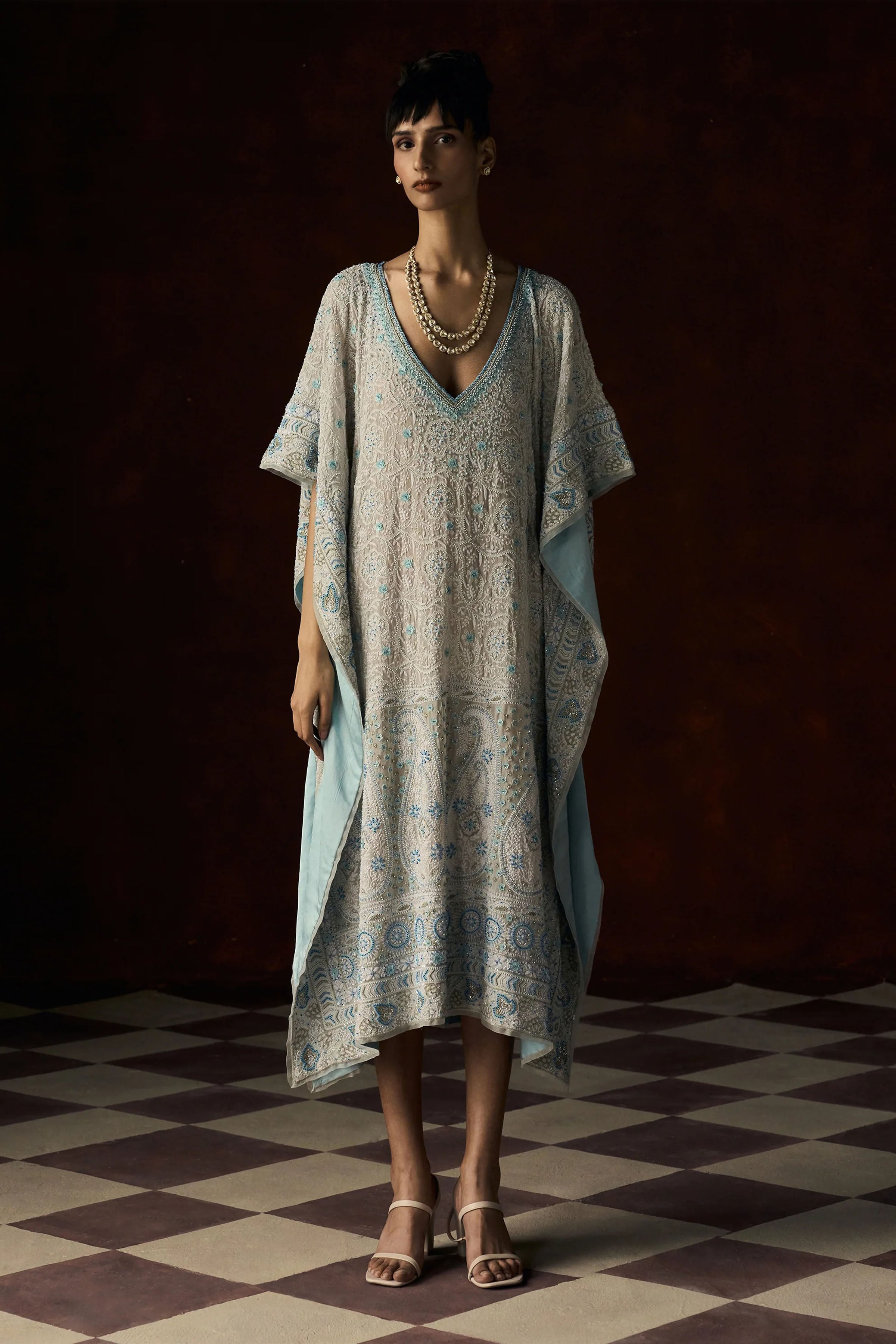 Kaftan Pant Powder Blue