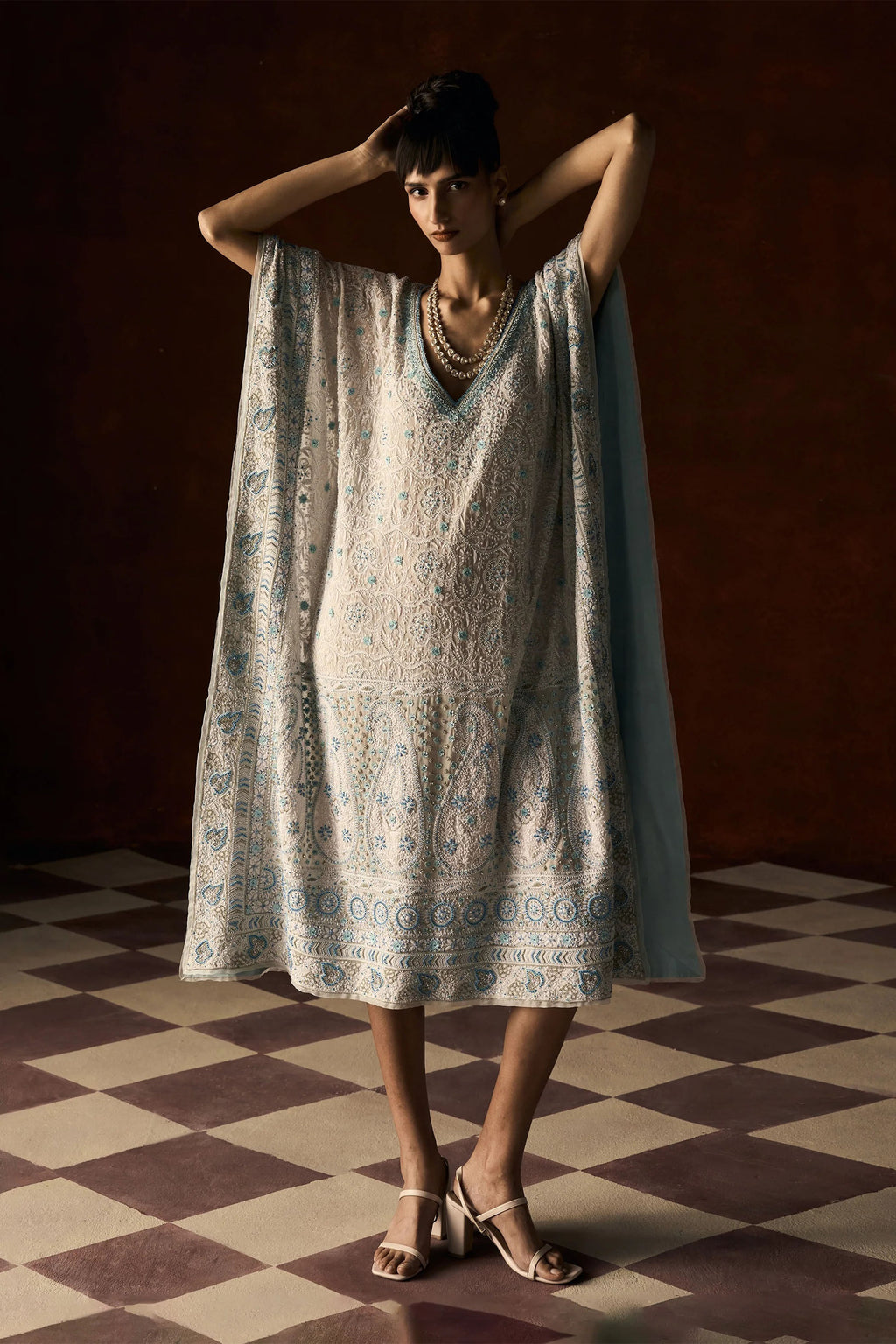 Kaftan Pant Powder Blue