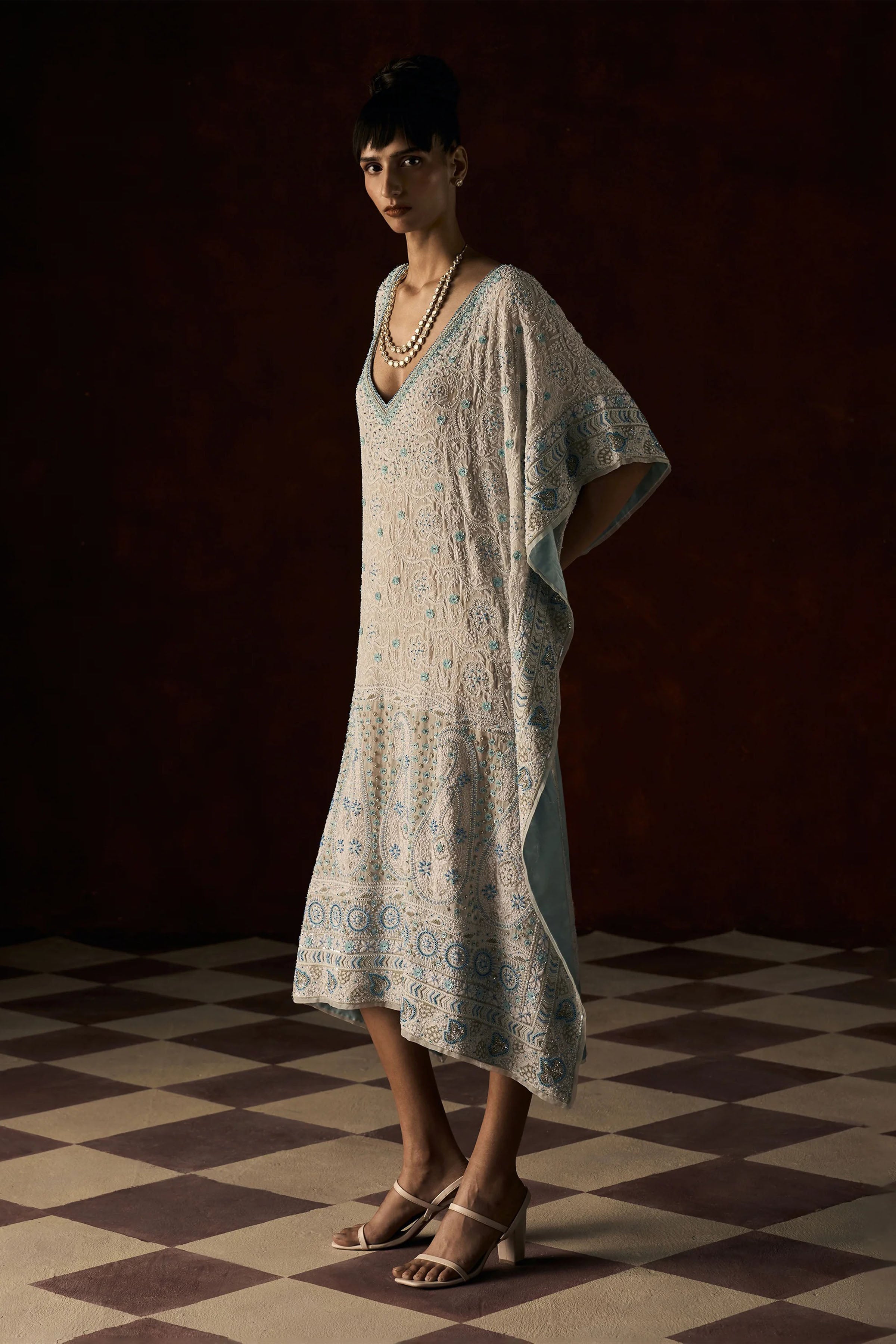Kaftan Pant Powder Blue