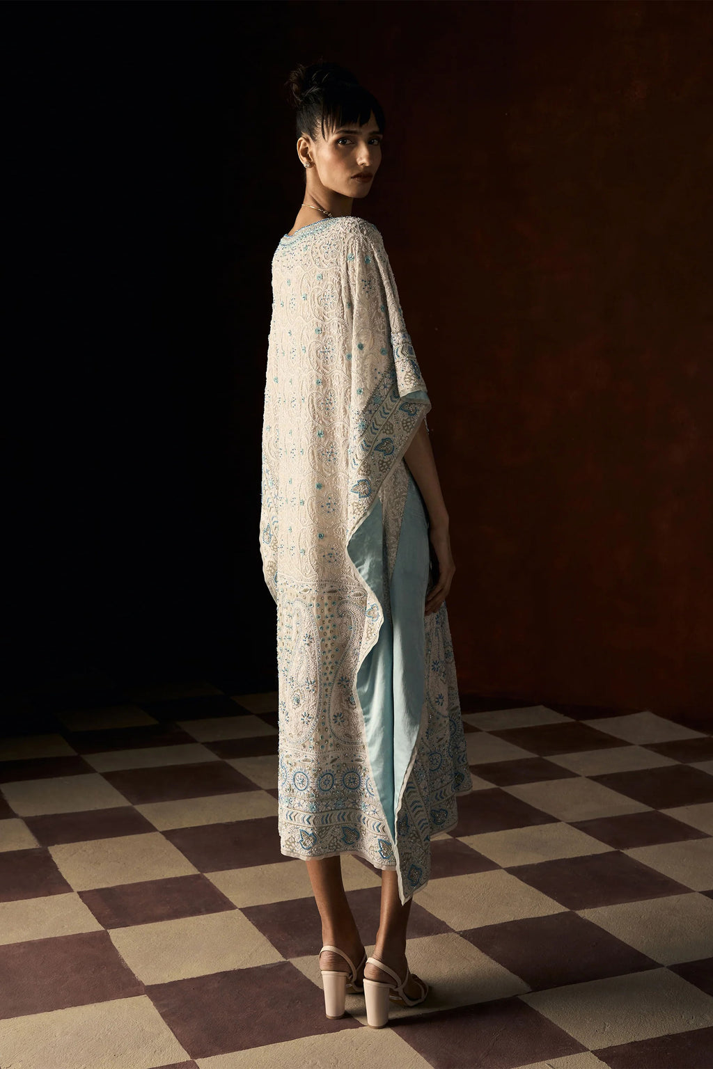 Kaftan Pant Powder Blue