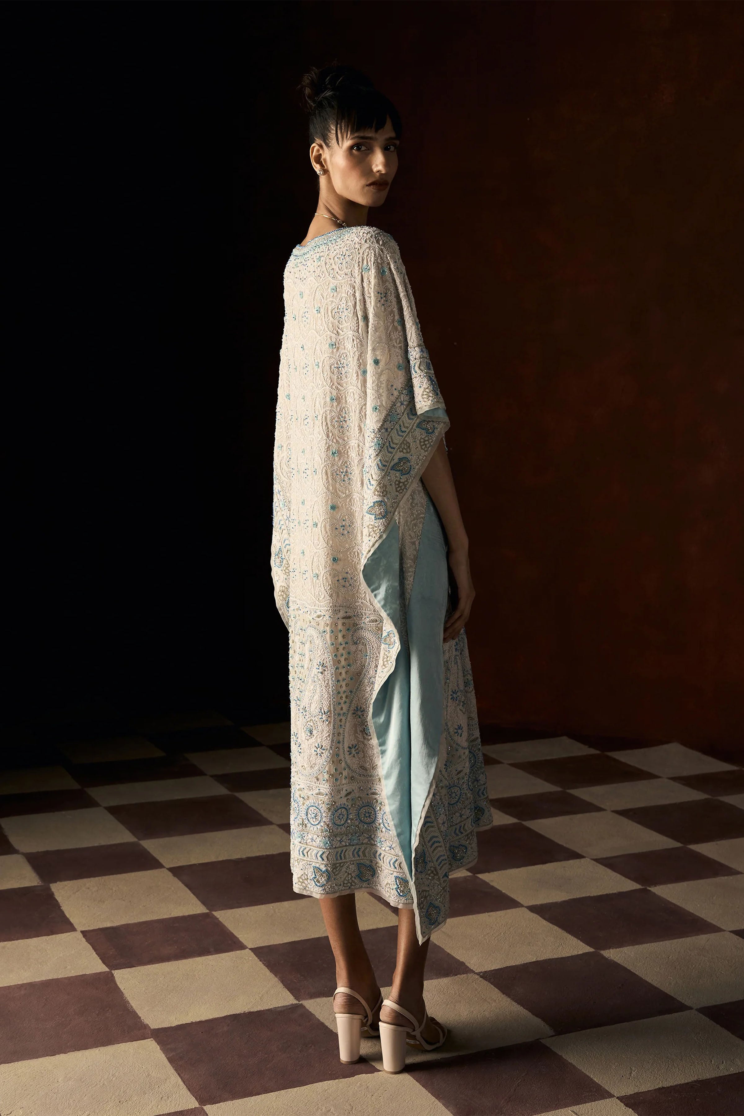 Kaftan Pant Powder Blue