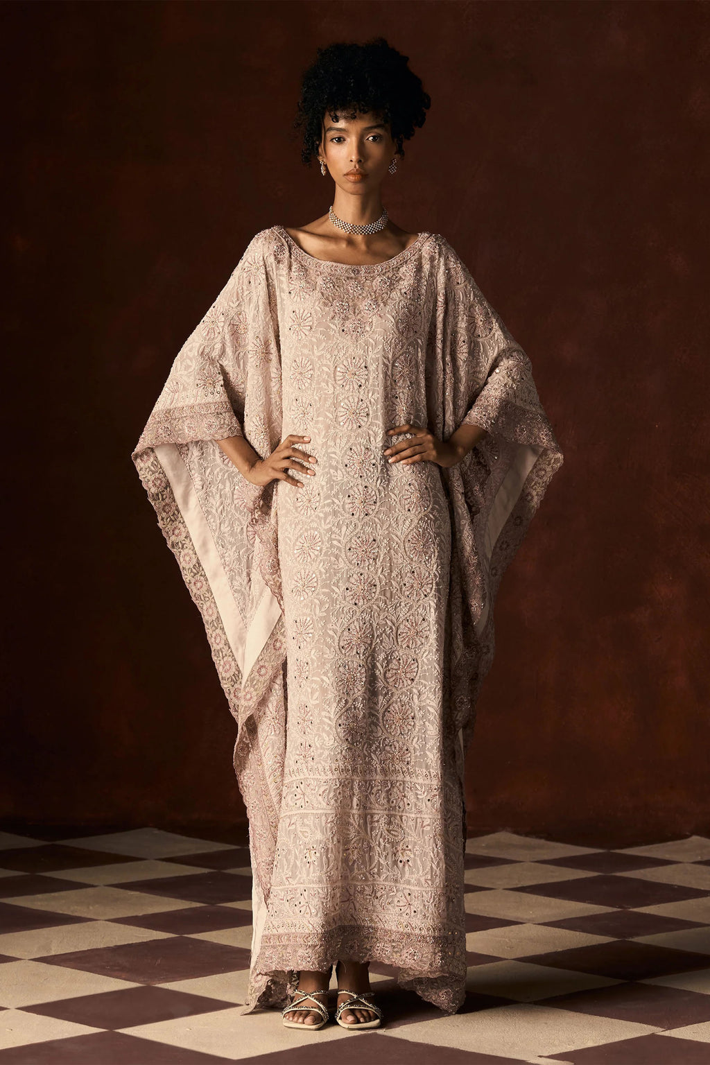 Kaftan Pant Mauve