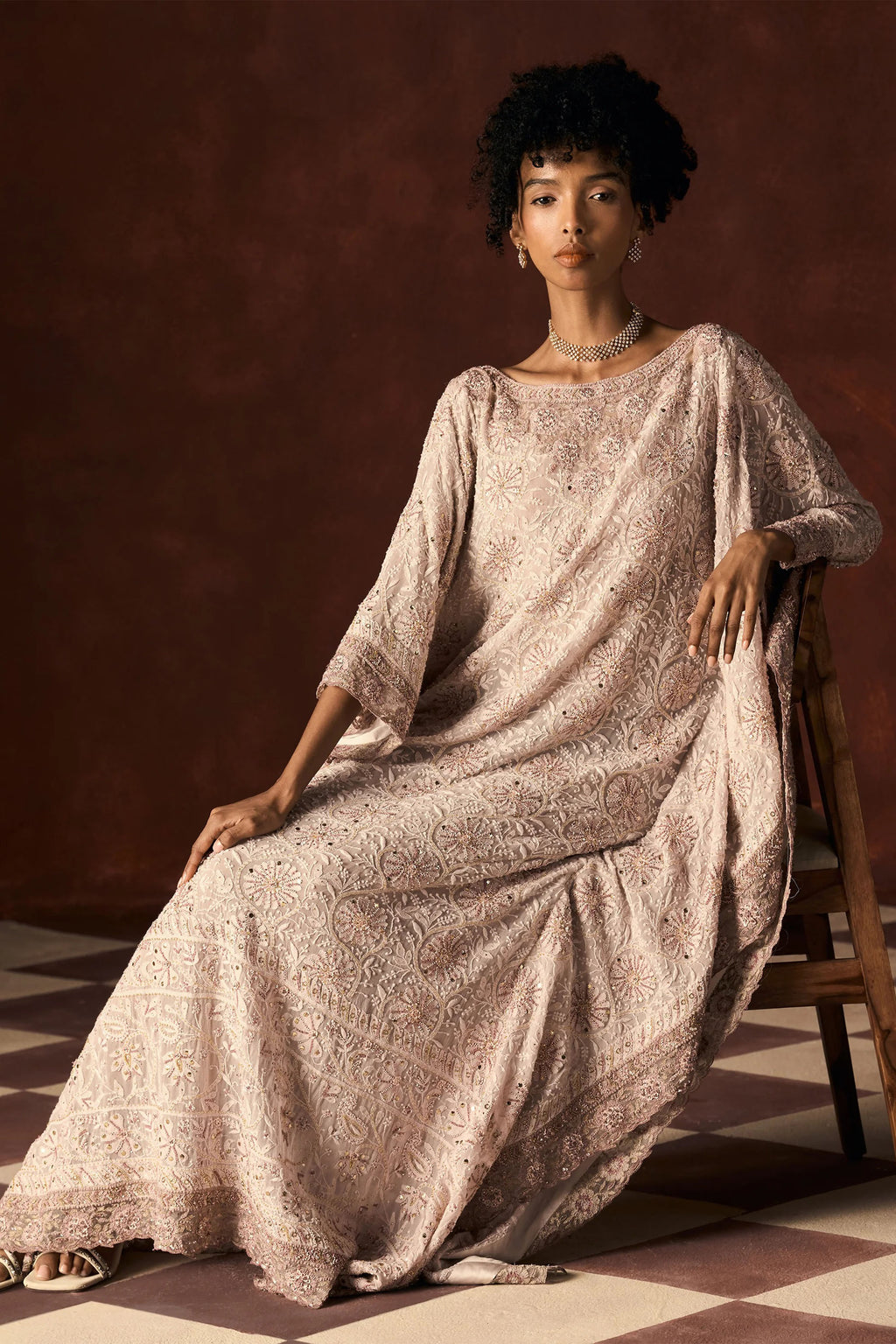 Kaftan Pant Mauve