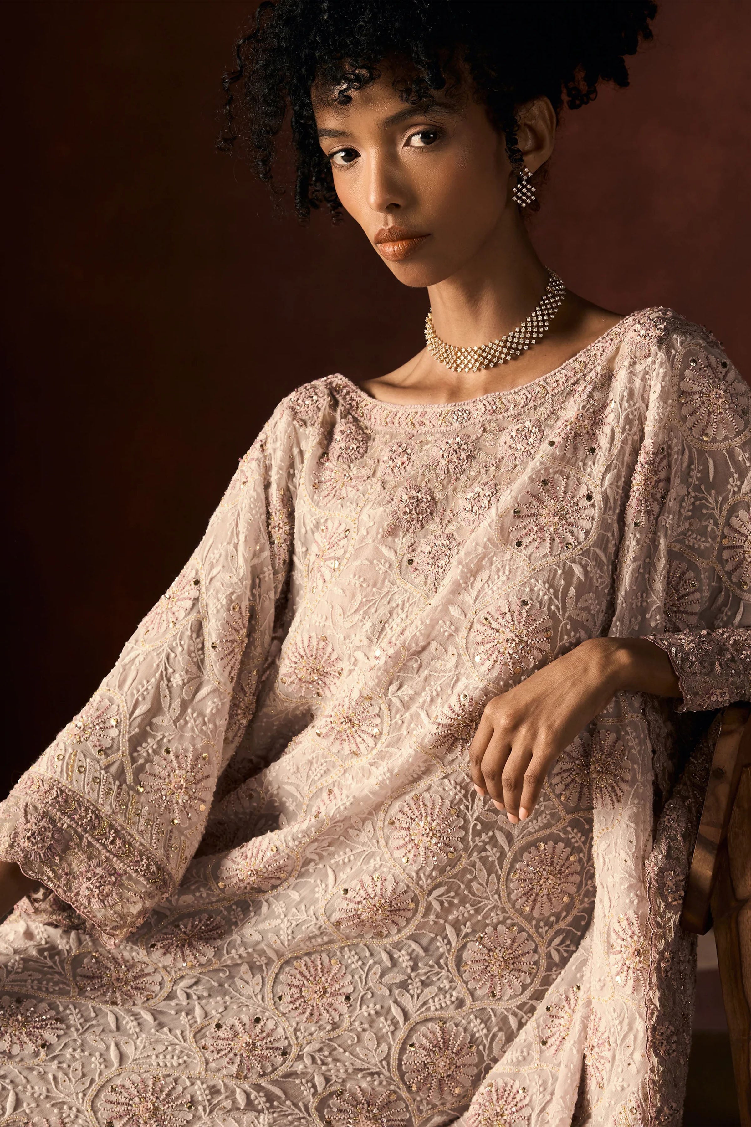 Kaftan Pant Mauve