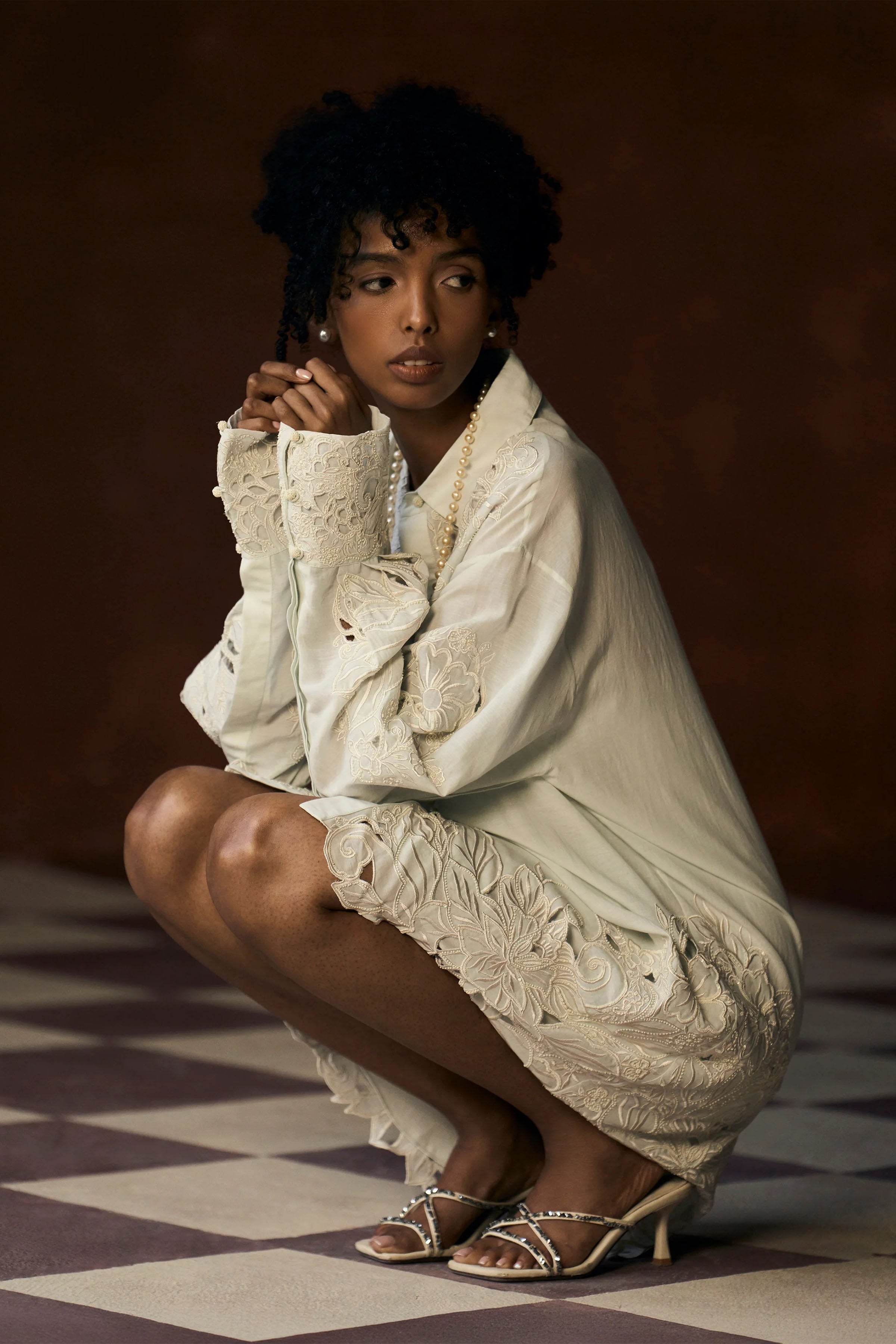 Dress Inner Powder Blue