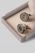Cufflinks Black-ivory
