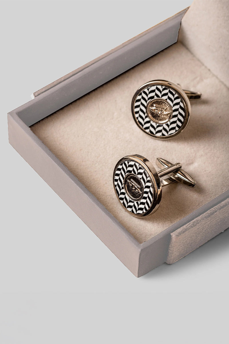 Cufflinks Black-ivory