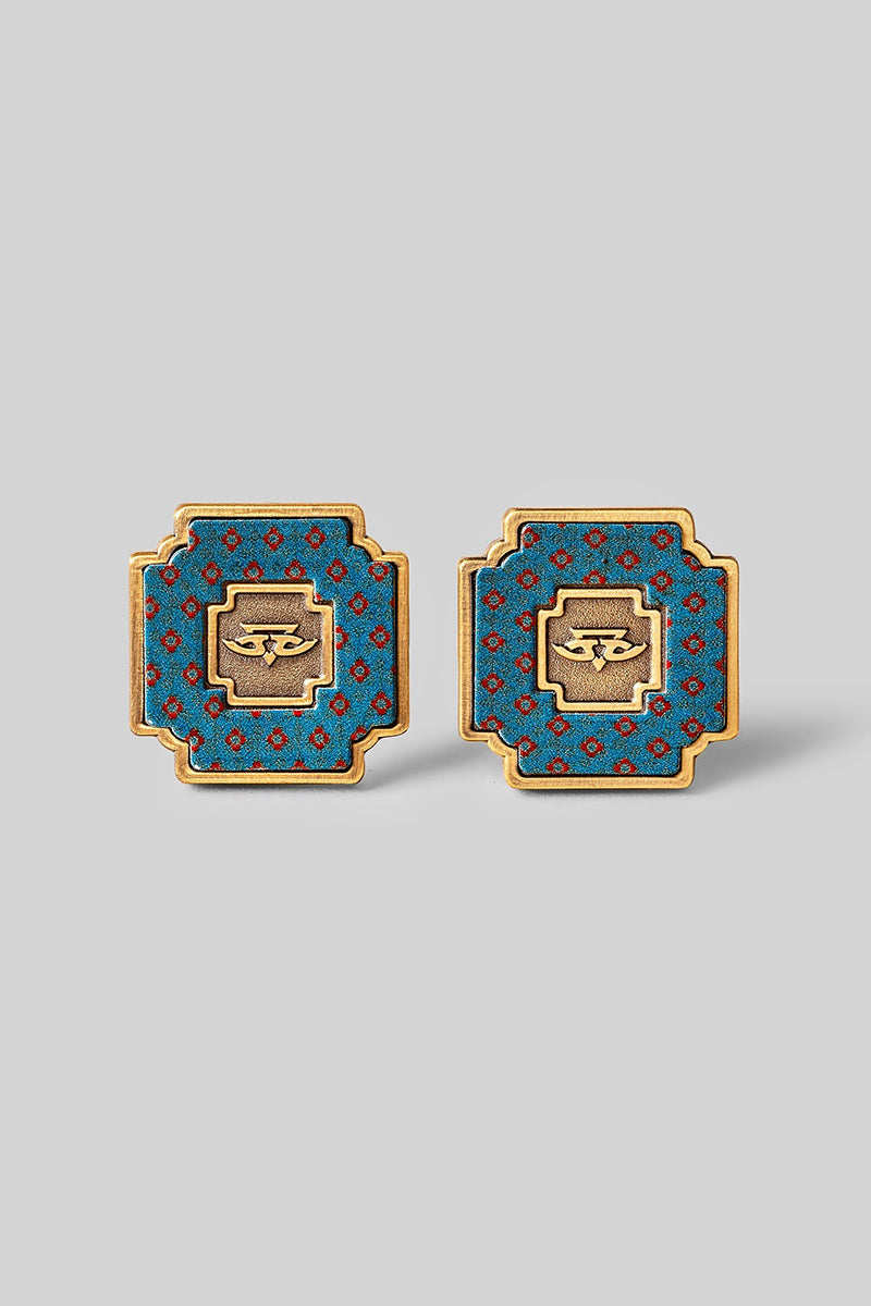 Cufflinks Antique Gold