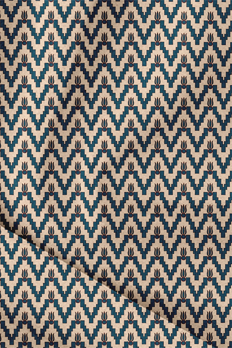 Pocket Square Blue