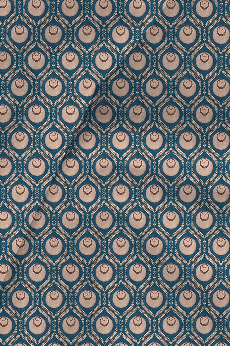 Pocket Square Blue