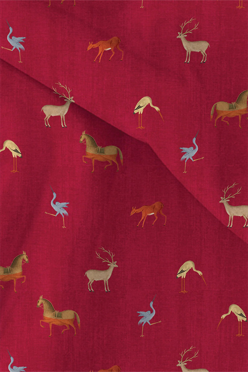 Pocket Square Red