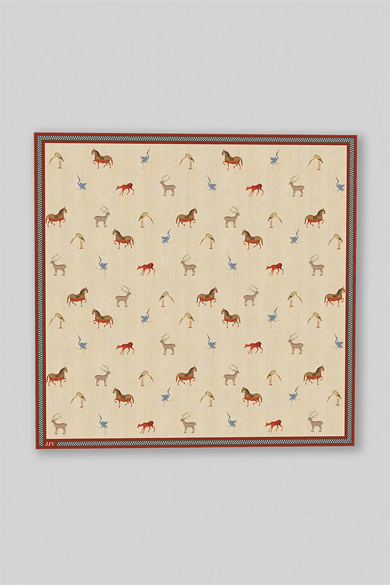 Pocket Square Ivory