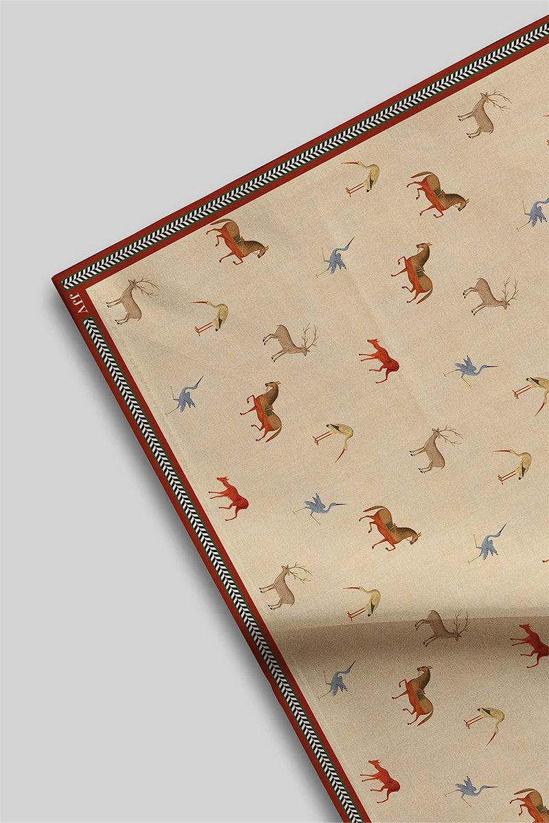 Pocket Square Ivory