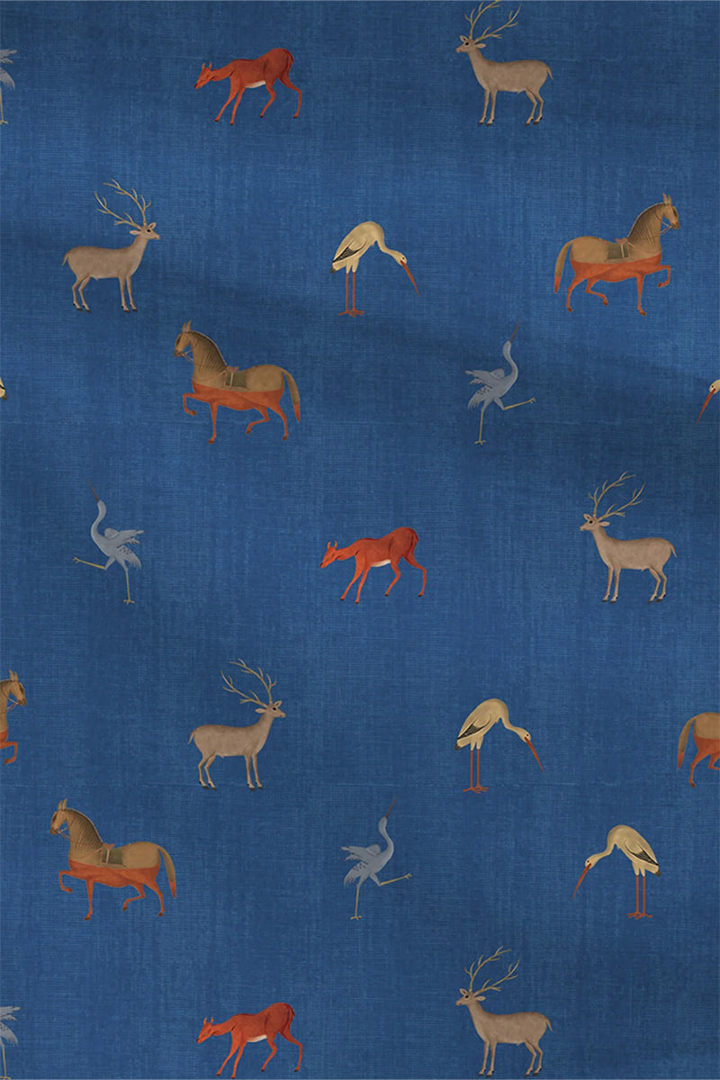 Pocket Square Blue