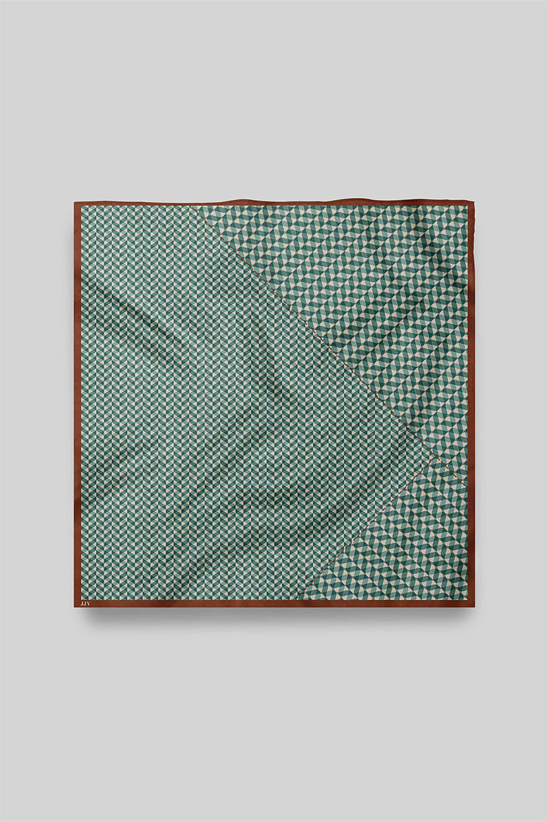 Scarf Teal Blue