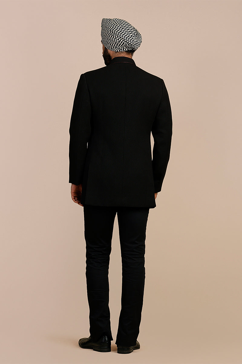 Bandhgala Black