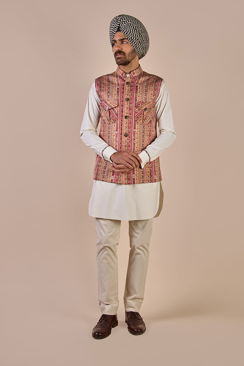Nehru Jacket Multicolor