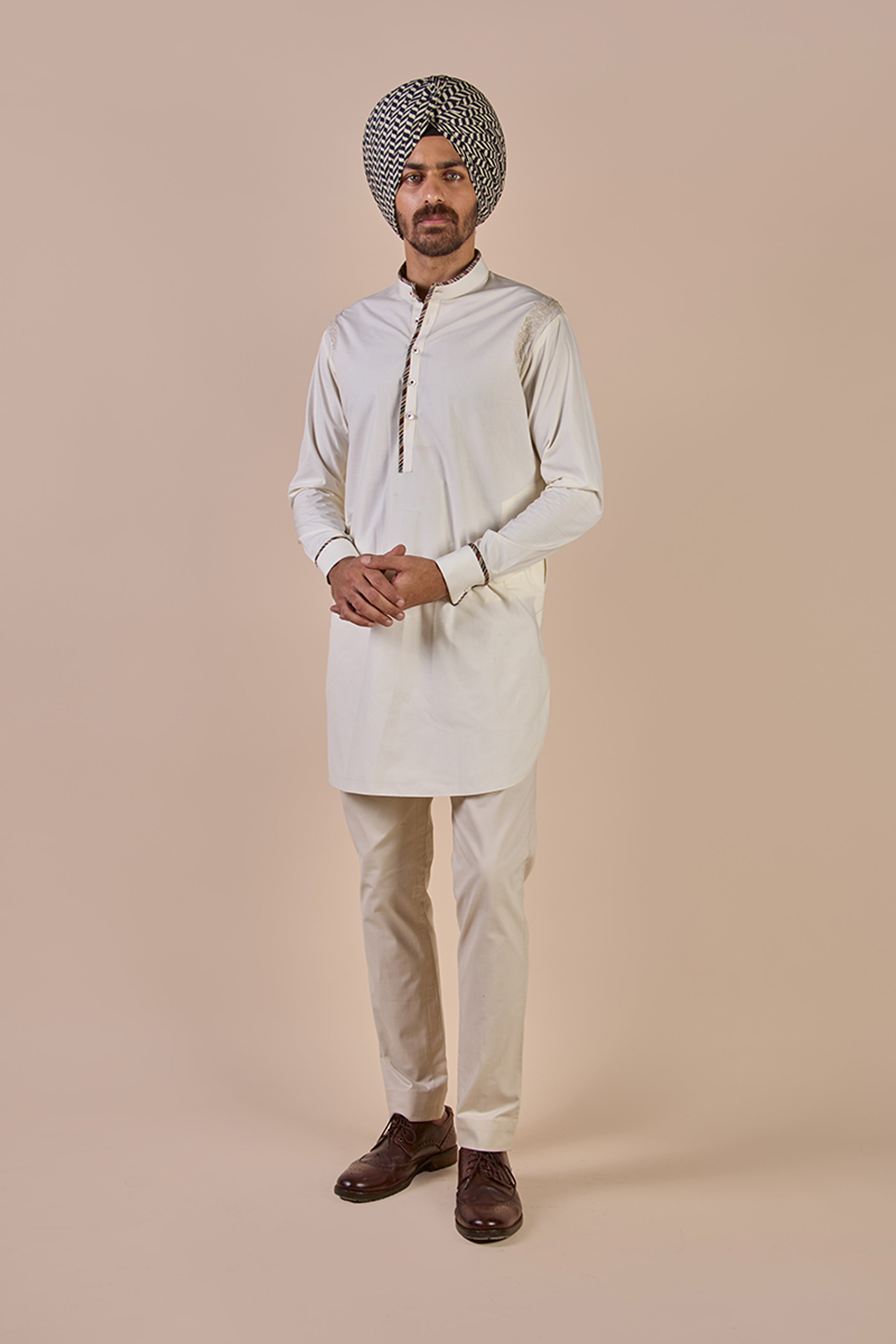 JJ VALAYA KURTA IVORY