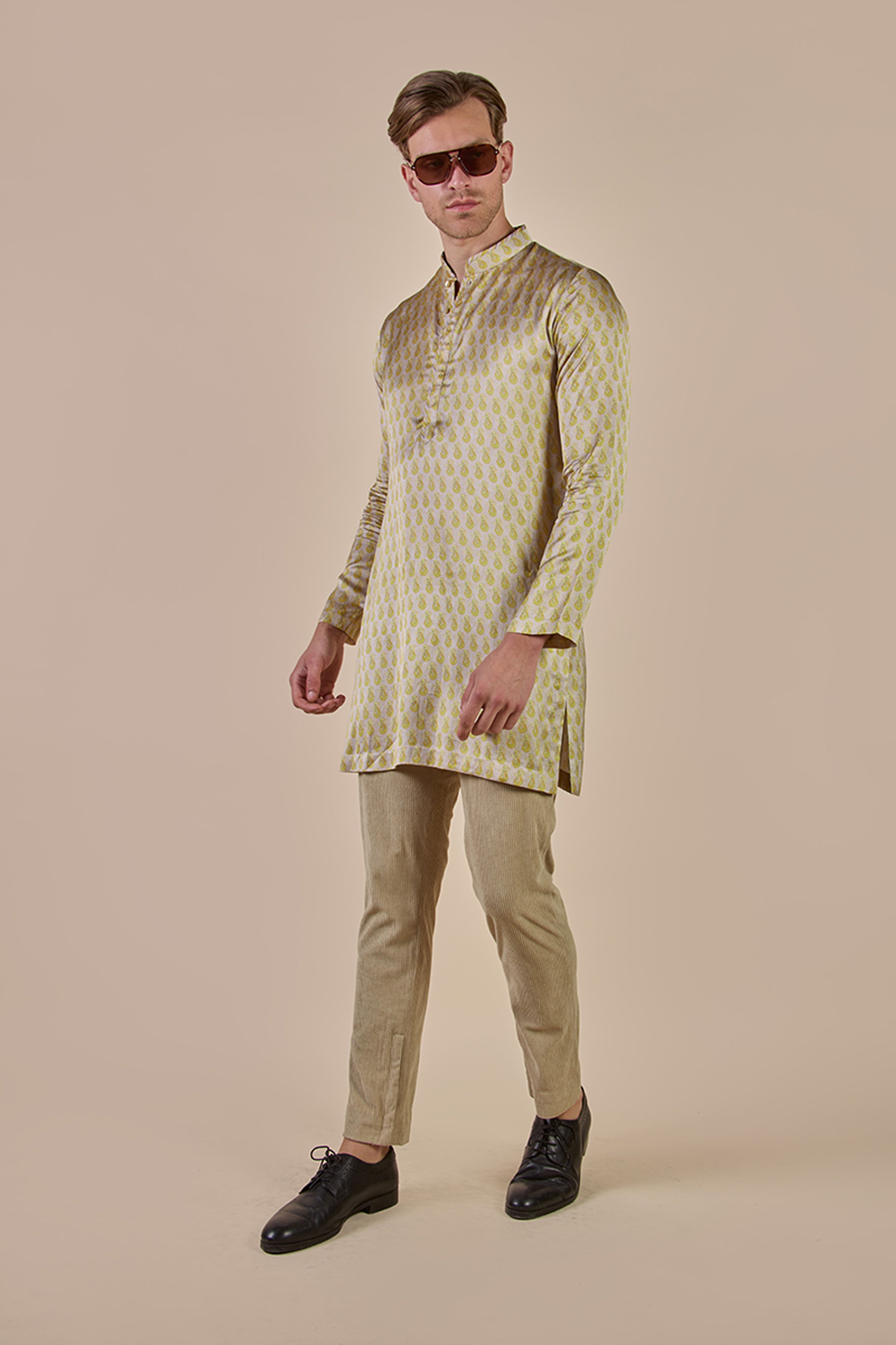 JJ VALAYA KURTA GREY