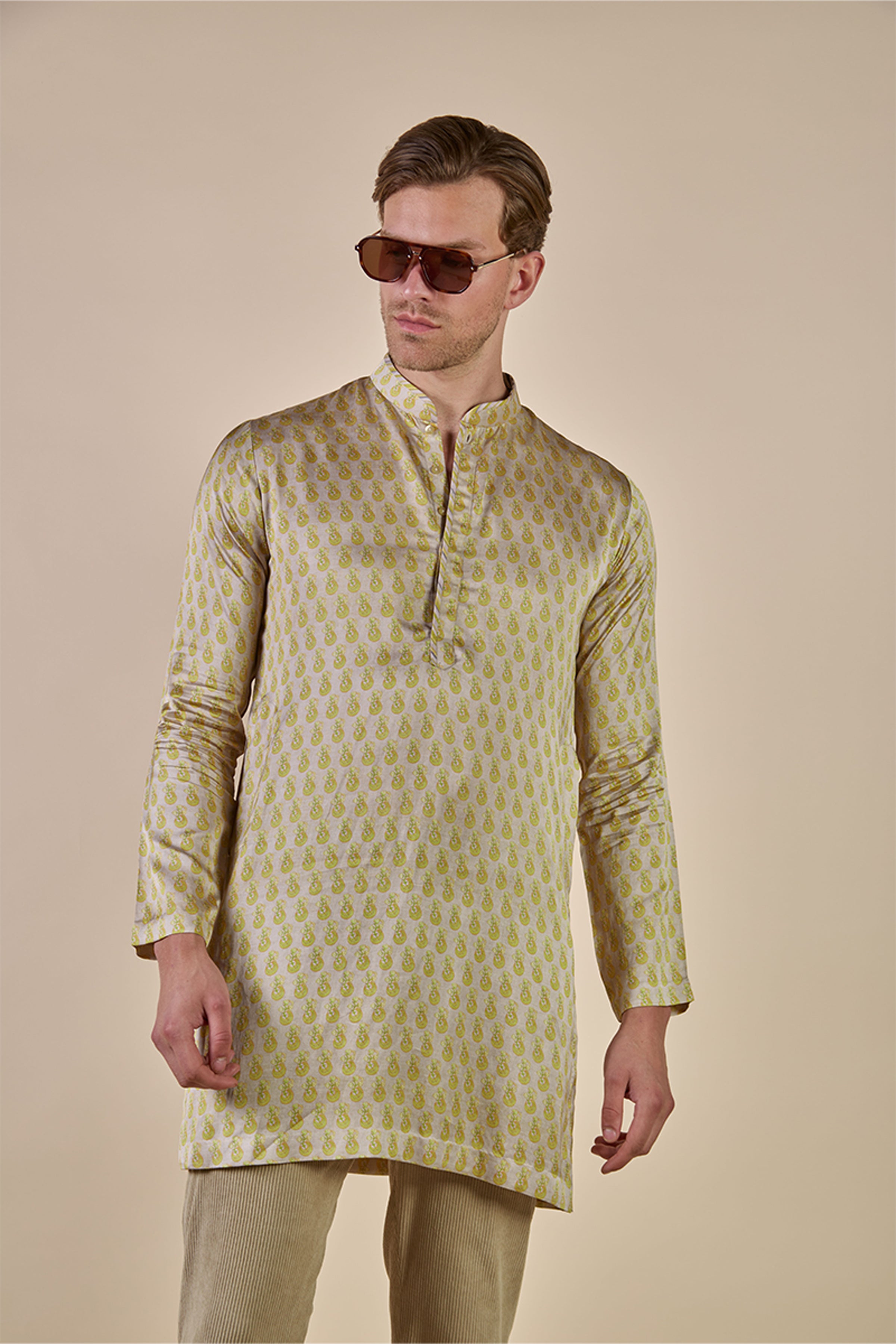 JJ VALAYA KURTA GREY