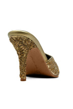 Dull Gold Pencil Heels