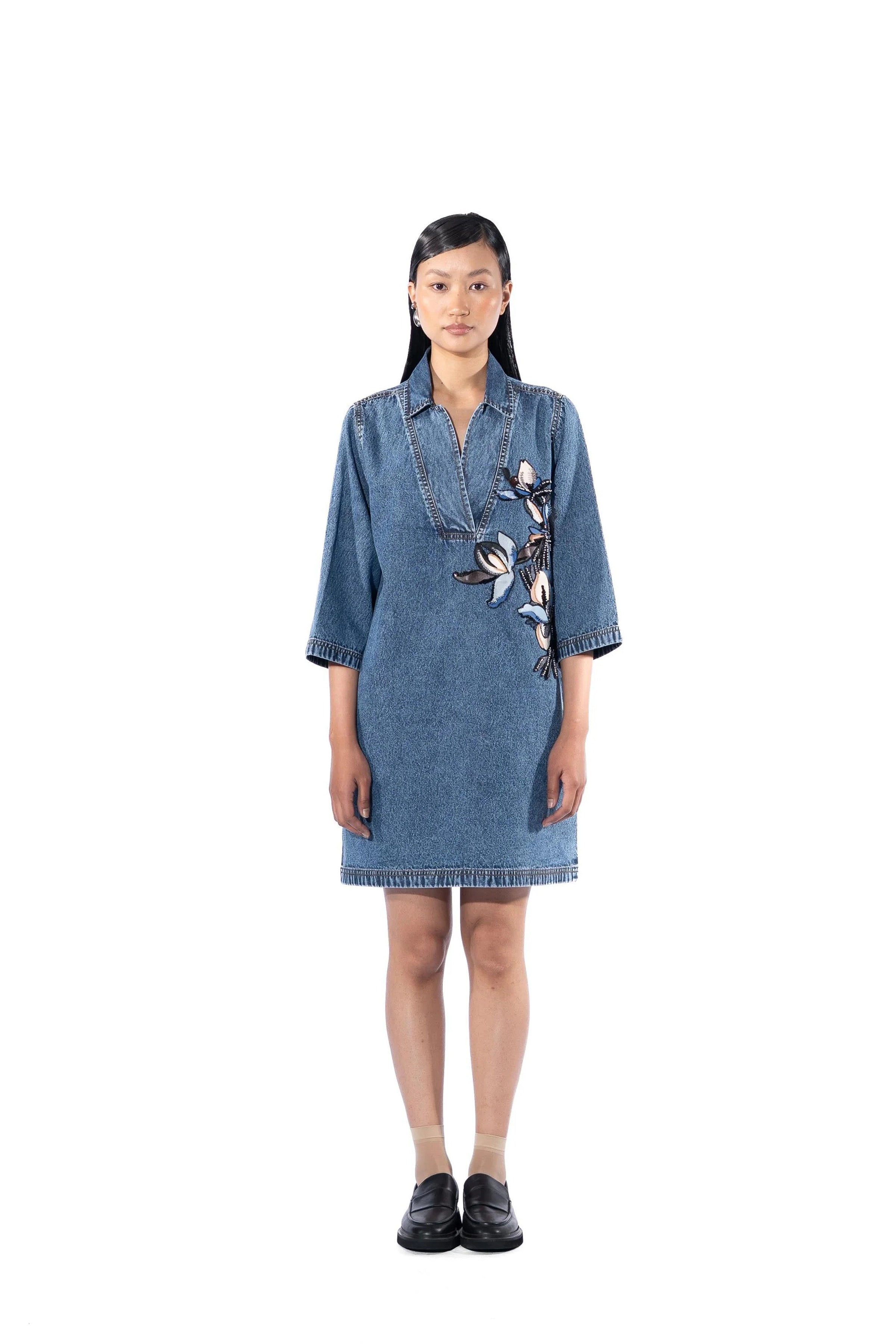 Dress Mid Blue