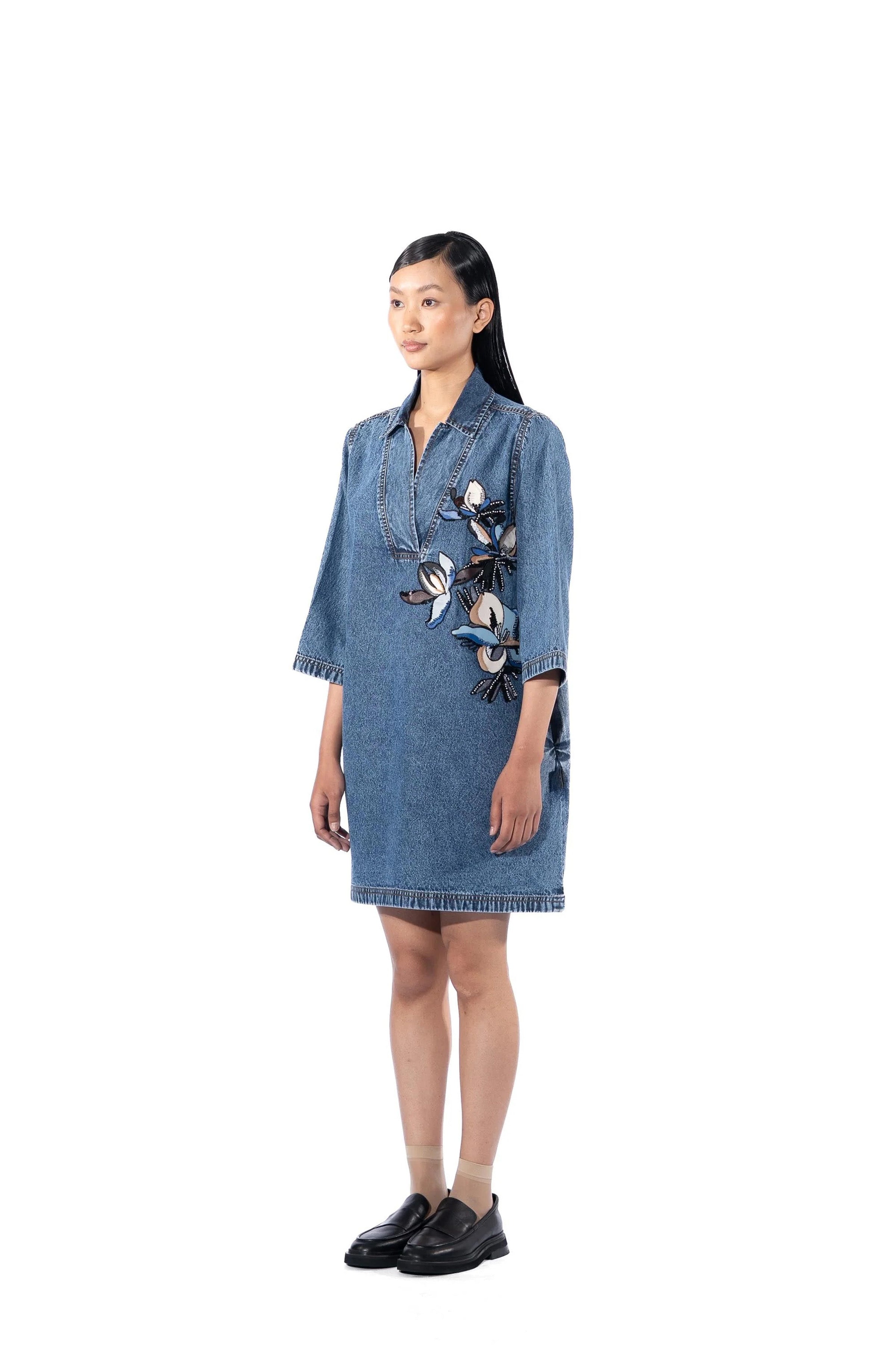 Dress Mid Blue