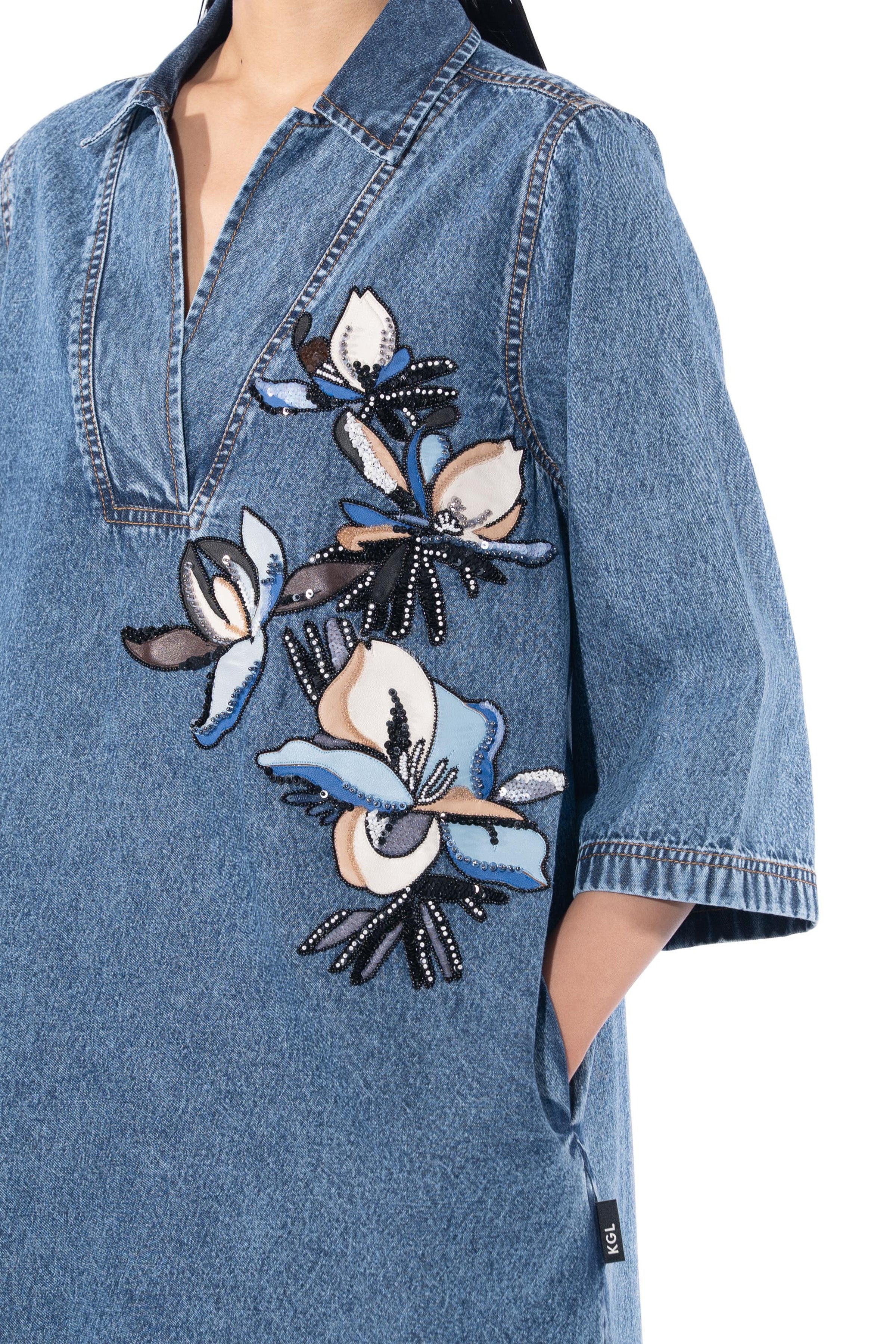 Dress Mid Blue