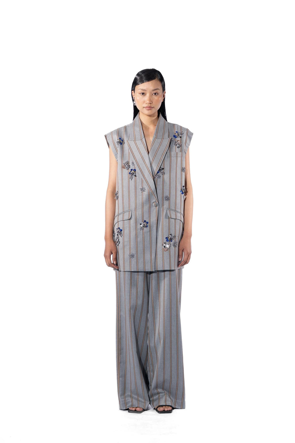 Pant Grey Striper