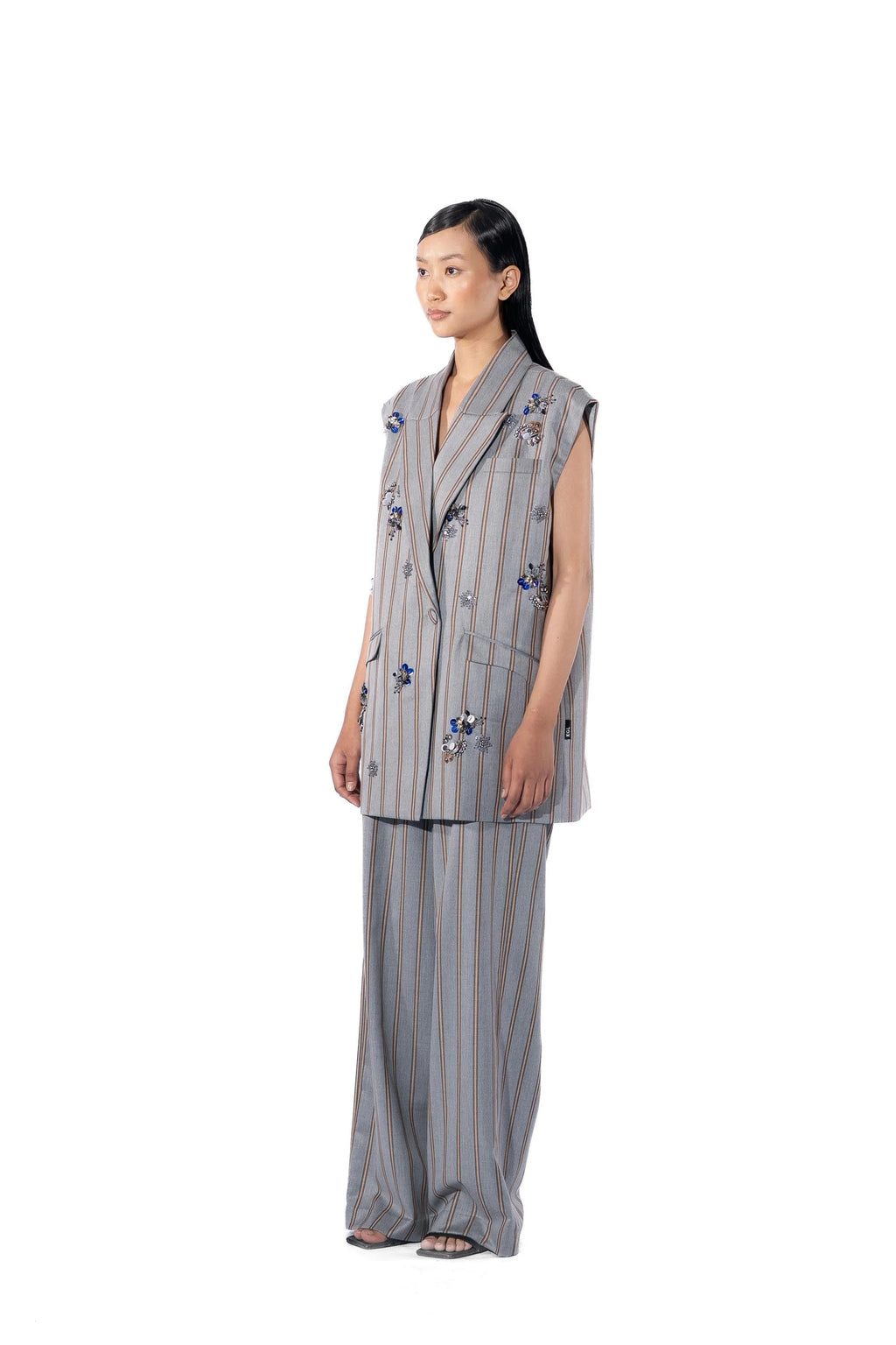 Pant Grey Striper