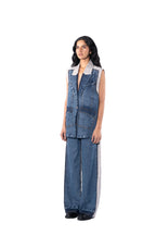 Pant Blue And Striper