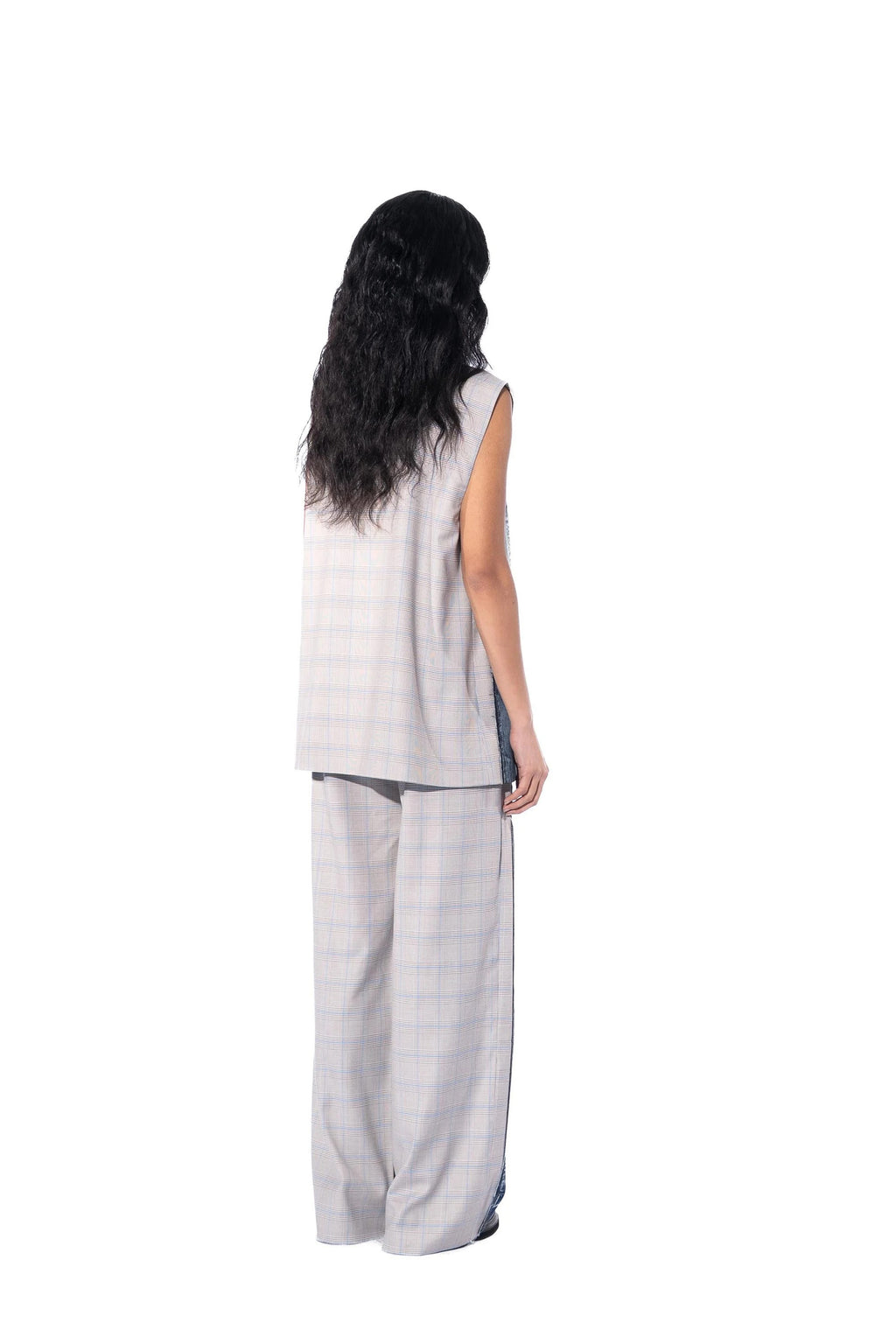 Pant Blue And Striper