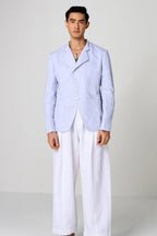JACKET POWDER BLUE