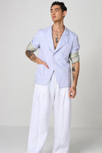 JACKET POWDER BLUE