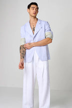 JACKET POWDER BLUE