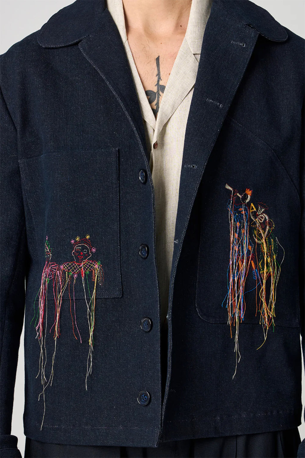 JACKET DENIM BLUE