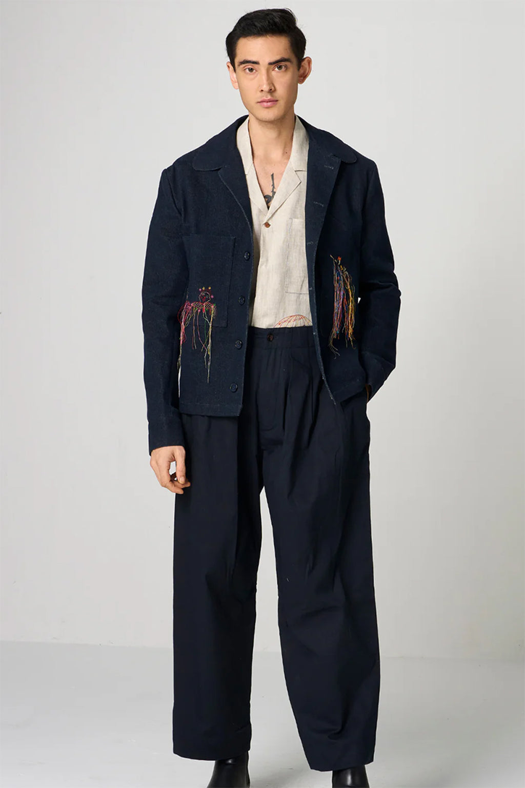 JACKET DENIM BLUE