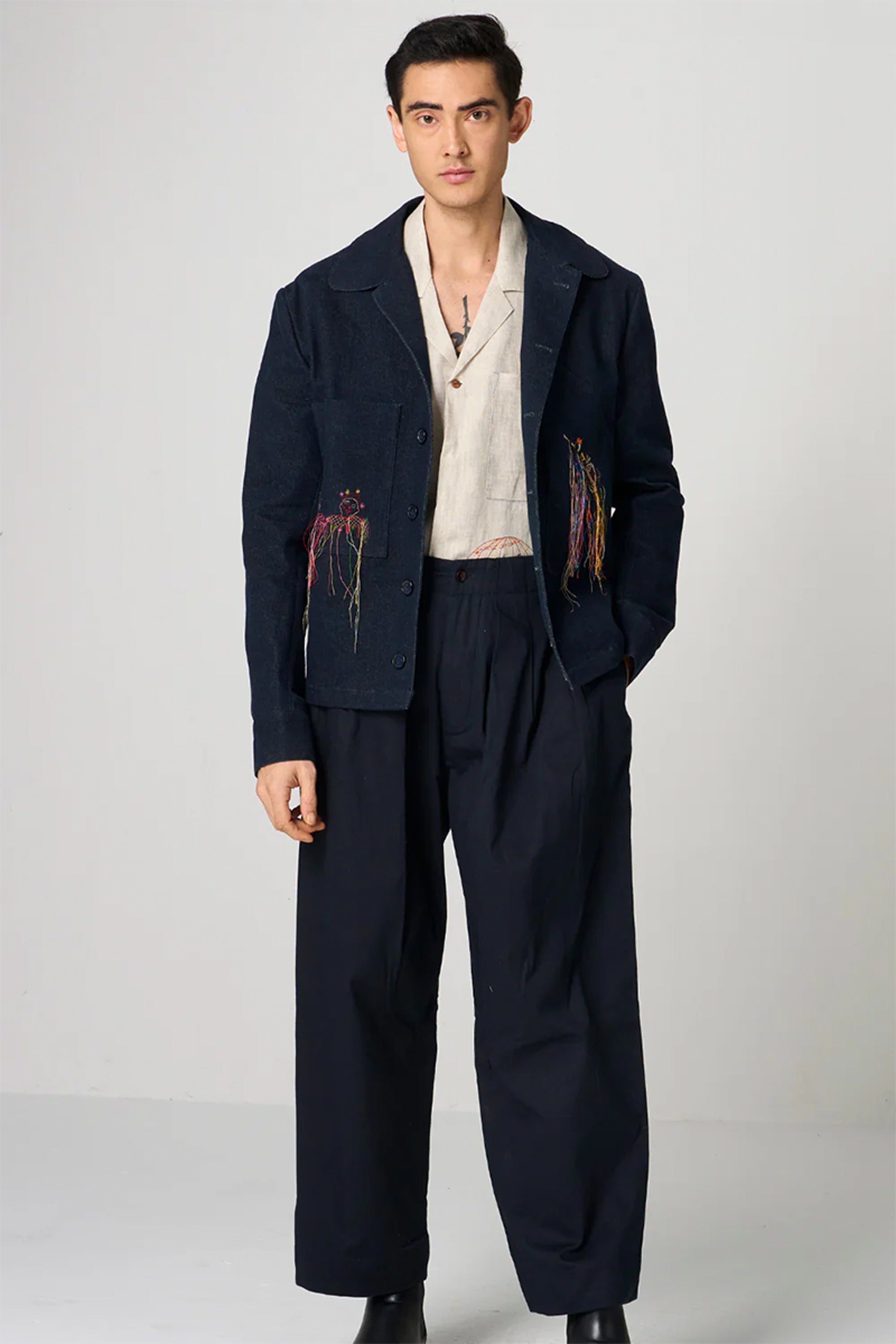 JACKET DENIM BLUE